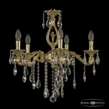 Подвесная люстра Bohemia 1400 71402/5/175 B G FA10S