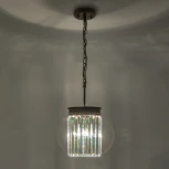 Подвесной светильник Citilux Мартин CL332011 (220V, хрусталь, на цепи, круглые)