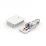 Коннектор питания для встраиваемого трека White RAUMBERG KTK2CWh (220V)