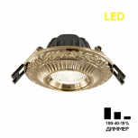 Встраиваемый точечный светильник Citilux Боска CLD041NW3 (LED, 220V, круглые)