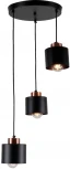 Подвесной светильник Imex MD.8826-3-P BK+AB