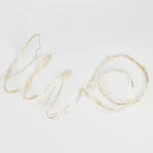 Гирлянда светодиодная Лучи росы на батарейках 3АА, 2м. 10 нитей. 200 светодиодов. Теплый белый свет. ULD ULD-E0200-200/STB/3AA WARM WHITE IP44