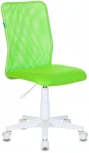 Кресло детское Бюрократ KD-9 салатовый TW-03А TW-18 сетка/ткань крестовина пластик пластик белый