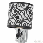 Бра Arte Milano Florentia-4957 304957/1W Bk/Ni (220V)