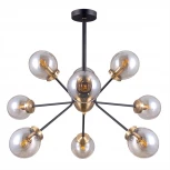 Потолочная люстра на штанге Citilux Планета CL105295 (220V, шарики, молекулы)