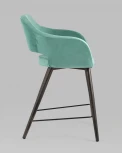 Стул полубарный Stool Group Саймон велюр морской УТ000025171