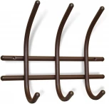 Вешалка SHT-WH8 коричневый муар/черный Sheffilton 8582339602