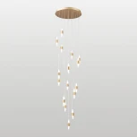 Подвесная люстра LED Lussole Hopkins LSP-7404 (220V, на проводе)