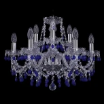 Подвесная люстра Bohemia 1410 1410/6+3/195/Ni/V3001