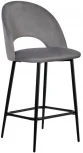 Стул полубарный Leo темно-серый Bradex Home RF 0049