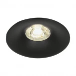 Встраиваемый светильник под лампу MR11 с цоколем GU10 черный Wolta Acento WDL-MR11/04BL-R