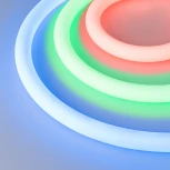 Светодиодная лента герметичная МУНLIGHT-TOP-F280-D25mm 24V RGB 360deg (14.4 W/m, IP65, 3535, 5m, wire x1) (Arlight, Прямой вывод кабеля) 037563