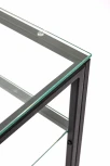 Консольный стол AllConsoles 1042-CB clear черный муар