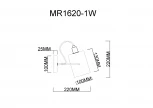 Бра MyFar Sara MR1620-1W (220V)