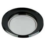 Встраиваемый точечный светильник Эра DK80 BK (220V, круглые)