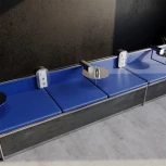 Диммер поворотно-нажимной 600 Вт (белый матовый) Voltum S70 VLS070302