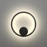 Настенный светильник Denkirs Orbit DK5060-BK 10 Вт, черный матовый (LED, 220V, круглые)