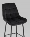 Стул барный Stool Group Флекс велюр черный УТ000025269