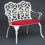 Скамья Secret De Maison Symphonie butter white (алюминиевый сплав)