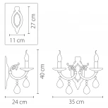 Бра Osgona Stregaro 694624