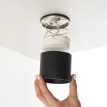 Светильник потолочный накладной Feron HL363 41998 12W, GX53, белый (220V, круглые, IP44)