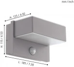 Настенный светильник уличный Eglo Azzinano 97159