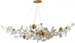 Подвеспная люстра Kink Light Сири 07868-10A,36 латунь G9 10*5W (220V, на тросе, лепестки)