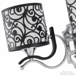 Бра Arte Milano Florentia-4957 304957/2W Bk/Ni (220V)