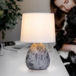 Интерьерная настольная лампа Rivoli Damaris 7037-501 (220V, выключатель)