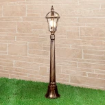 Наземный фонарь Elektrostandard Capella черное золото F