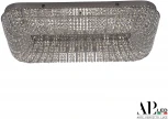Потолочная люстра светодиодная APL LED Sicilia SH622.2.80.M.Ni.4000 (220V, хрусталь)