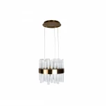 Подвесная люстра iLamp Art 6120-400 GD