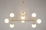 Потолочная люстра на штанге Aployt Rozali APL.606.07.10 (220V, шарики)