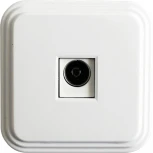 ТВ-розетка (белый) Stekker Брест 39705