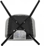 Стул Bradex Home Bruno светло-серый, искусственный мех (RF 0659)