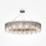 Подвесная люстра Maytoni Rocio MOD036PL-18N (220V, хрусталь, на тросе, круглые)