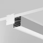 Алюминиевый профиль накладной-подвесной 50x50 серебро, 3 м, ALM-5050T-S-3M Maytoni 633007