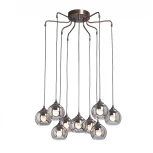 Подвесная люстра Vitaluce V4890-7/9PL (220V, на проводе, шарики)