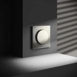 Диммер поворотно-нажимной 600 Вт (шелк) Voltum S70 VLS070304