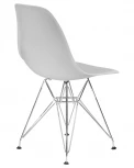 Стул обеденный DSR (ножки хром, цвет светло-серый (GR-01))