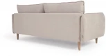 Диван La Forma (ex Julia Grup) Carlota (Бежевый,Белый/ Сосна,МДФ,Пена)