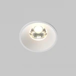 Встраиваемый светильник Maytoni Round DL058-7W3K-W (LED, 220V, круглые)