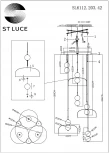 Подвесной светильник ST Luce Ode SL6112.203.42