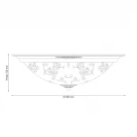 Потолочный светильник Lucia Tucci Lugo 142.3 R40 white