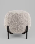 Пуф Флик new ткань букле серо-бежевый Stool Group арт.УТ000040000