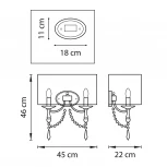 Бра Lightstar PARALUME 725626