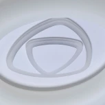 Потолочный светильник круглый DeMarkt Эрида 706011001 (LED, 220V, пульт управления, круглые)