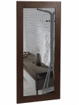 Зеркало навесное Берже 24-90 темно-коричневый 90 см х 55 см от фабрики Mebelik