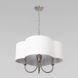 Подвесная люстра Loft It Silence 10303P Nickel (220V, на цепи)