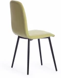 Стул ARC / 1 шт. в упаковке (Ткань,Металл /Фисташковый,Черный)
